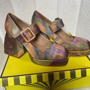 Circus by Sam Edelman Multicolor Mary Jane Heels